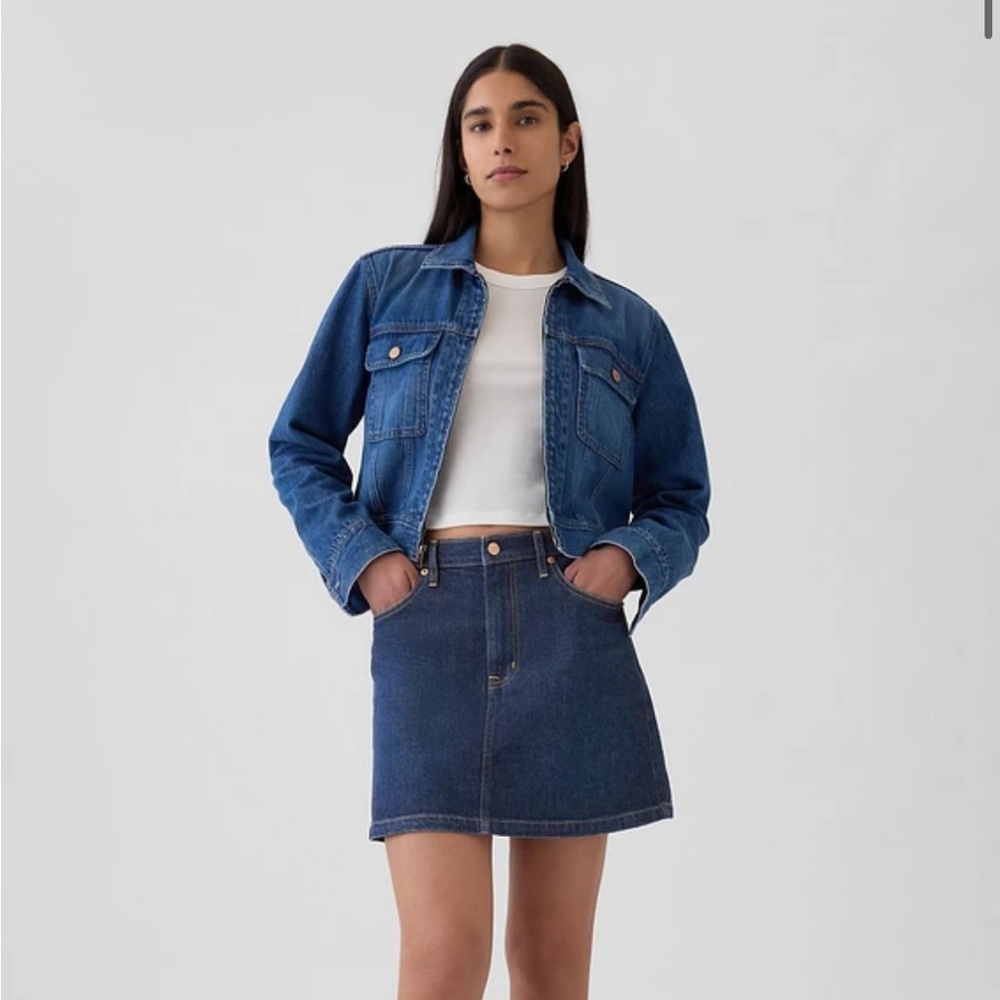 Gap Denim Mini Skirt
